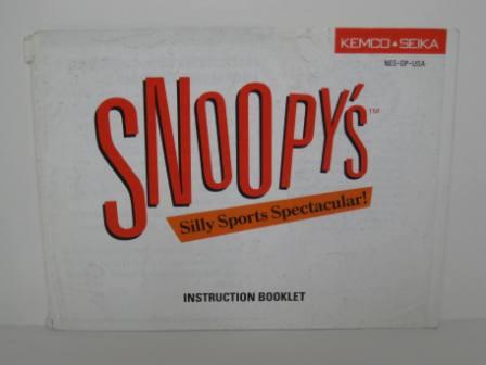 Snoopys Silly Sports Spectacular! - NES Manual